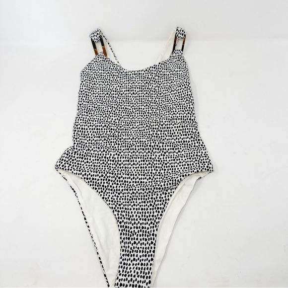 Tavik Black White One Piece Anthropologie Swimsuit XS - Picture 2 of 9